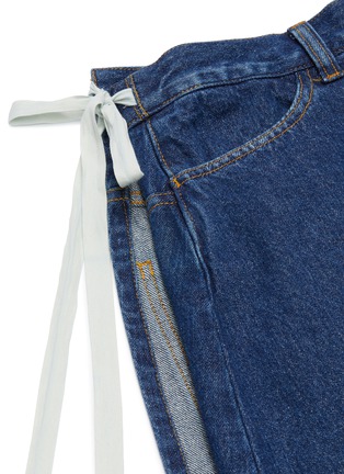 Detail View - Click To Enlarge - TOGA ARCHIVES - Wrap denim skirt