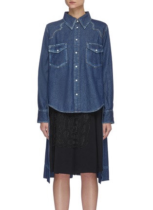 Main View - Click To Enlarge - TOGA ARCHIVES - Denim dress shirt
