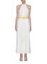 Main View - Click To Enlarge - ZIMMERMANN - Amelie' scalloped frill belted jumpsuit