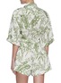 Back View - Click To Enlarge - ZIMMERMANN - 'Empire' botanical print utility playsuit