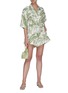 Figure View - Click To Enlarge - ZIMMERMANN - 'Empire' botanical print utility playsuit