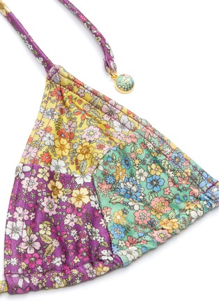  - ZIMMERMANN - 'Carnaby' colourblock floral print bikini