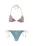 Main View - Click To Enlarge - ZIMMERMANN - 'Carnaby' colourblock floral print bikini