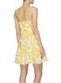Back View - Click To Enlarge - ZIMMERMANN - Bells fit and flare floral mini dress
