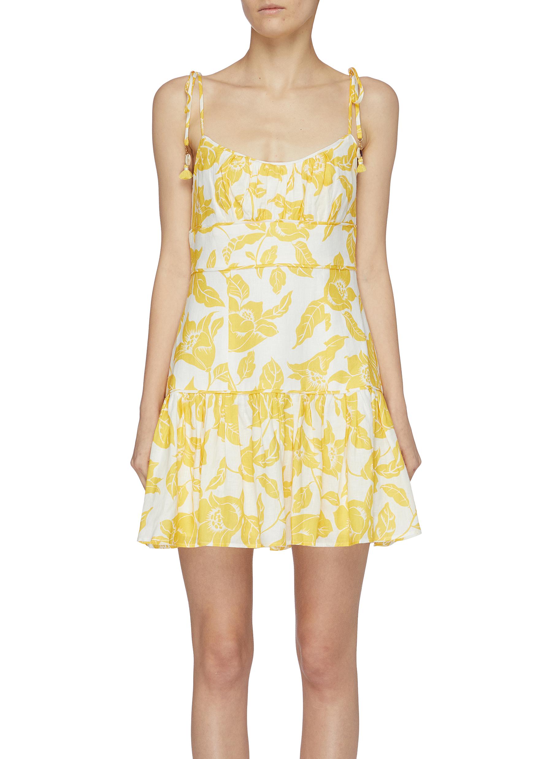 zimmermann yellow dress