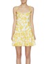 Main View - Click To Enlarge - ZIMMERMANN - Bells fit and flare floral mini dress
