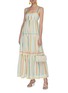 Figure View - Click To Enlarge - ZIMMERMANN - Amelie' embroidered tiered sundress