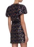 Back View - Click To Enlarge - ROTATE - Frida sequin wrap front dress