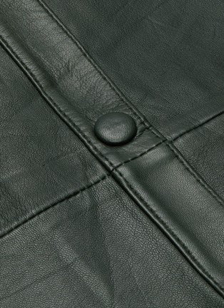 Detail View - Click To Enlarge - REMAIN - 'Lavare' belted leather dress
