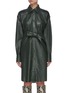 Main View - Click To Enlarge - REMAIN - 'Lavare' belted leather dress