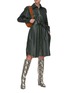 Figure View - Click To Enlarge - REMAIN - 'Lavare' belted leather dress