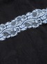  - KOCHE - Contrast lace trim shirt dress