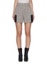 Main View - Click To Enlarge - TIBI - SANA' Panel Chest Pocket Check Playsuit