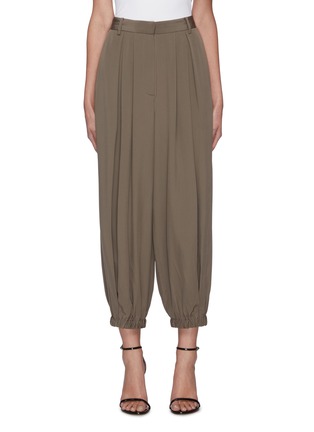 Main View - Click To Enlarge - TIBI - Eco silk pleated balloon pants