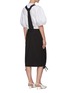 Back View - Click To Enlarge - TIBI - Overall wool blend skirt