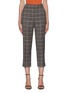 Main View - Click To Enlarge - TIBI - 'Gabe' checked menswear-inspired suiting pants
