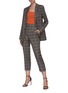 Figure View - Click To Enlarge - TIBI - 'Gabe' checked menswear-inspired suiting pants