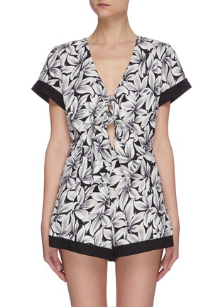 Main View - Click To Enlarge - SIMKHAI - 'Penny' floral romper