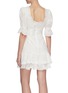 Back View - Click To Enlarge - SIMKHAI - 'Meg' broderie anglaise puff sleeve mini dress