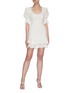 Figure View - Click To Enlarge - SIMKHAI - 'Meg' broderie anglaise puff sleeve mini dress