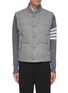 Main View - Click To Enlarge - THOM BROWNE  - Down-filled snap front vest
