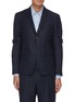 Main View - Click To Enlarge - THOM BROWNE  - Armband pinstripe wool flannel blazer