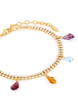 Detail View - Click To Enlarge - JOOMI LIM - Multi-coloured crystal charms choker