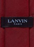 Detail View - Click To Enlarge - LANVIN - Silk shangtung tie