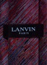 Detail View - Click To Enlarge - LANVIN - Space dye effect jacquard silk tie