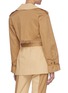 Back View - Click To Enlarge - SIMKHAI - Two Tone Belted Cotton Jacket