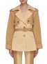 Main View - Click To Enlarge - SIMKHAI - Two Tone Belted Cotton Jacket