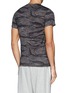 Back View - Click To Enlarge - MONCLER - Neon trim camouflage T-shirt