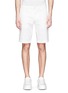 Main View - Click To Enlarge - MONCLER - 'Pantalone' garment dye cotton shorts
