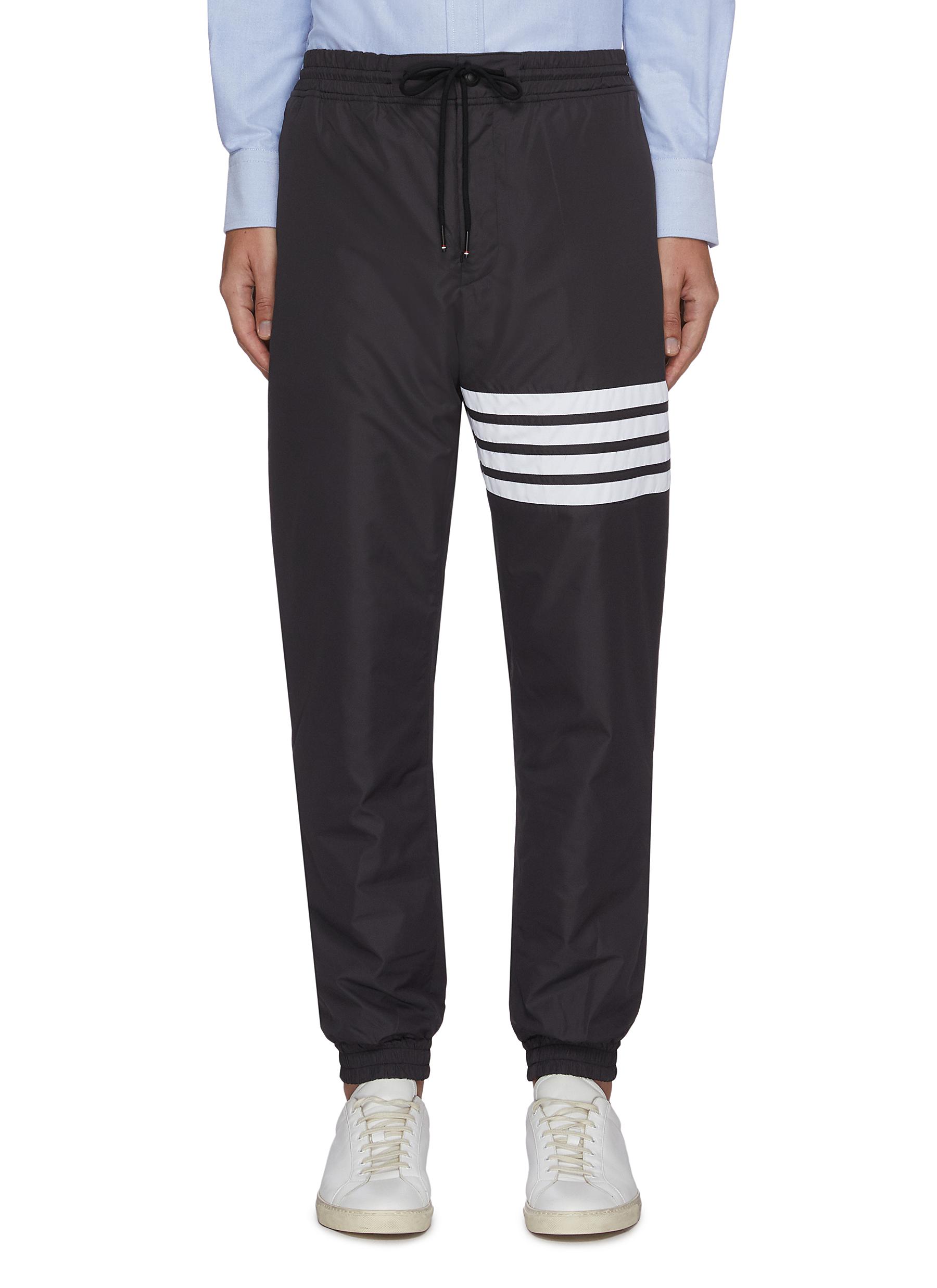 drawstring track pants mens