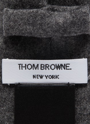 Detail View - Click To Enlarge - THOM BROWNE  - Four bar stripe classic tie
