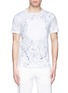 Main View - Click To Enlarge - MONCLER - 'Maglia' paint splatter cotton T-shirt