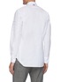 Back View - Click To Enlarge - THOM BROWNE  - Tonal stripe sleeve shirt