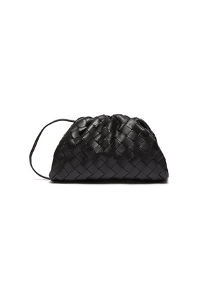 Main View - Click To Enlarge - BOTTEGA VENETA - 'THE POUCH' WOVEN LEATHER CLUTCH