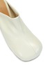 Detail View - Click To Enlarge - BOTTEGA VENETA - LAMBSKIN LEATHER PLATFORM MULES
