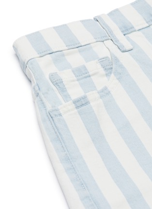  - J BRAND - 'Jules' striped comfort stretch denim shorts
