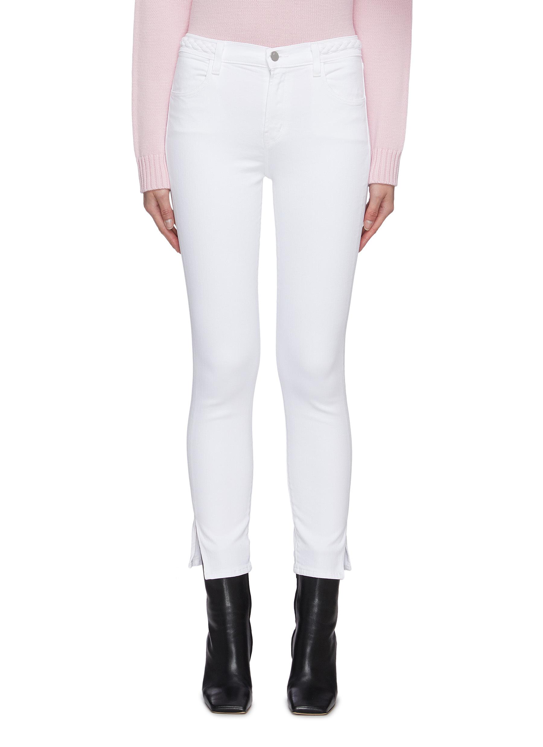 j brand alana high rise crop