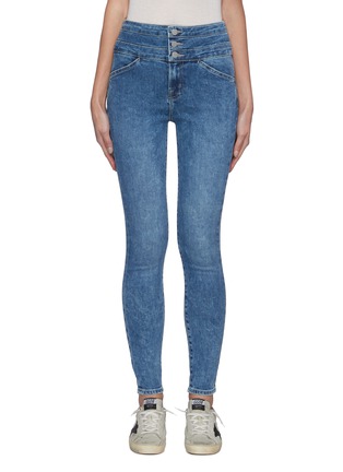 Main View - Click To Enlarge - J BRAND - 'Annalie' high rise skinny jeans