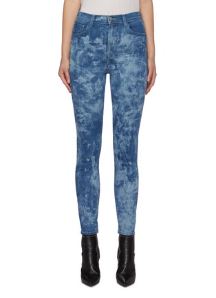 Main View - Click To Enlarge - J BRAND - 'Leenah' ultra high rise stretch skinny jeans