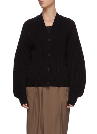 Main View - Click To Enlarge - LOW CLASSIC - Whole garment cardigan