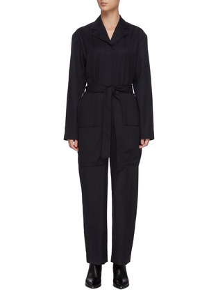 Main View - Click To Enlarge - LOW CLASSIC - Pocket jumpsuit