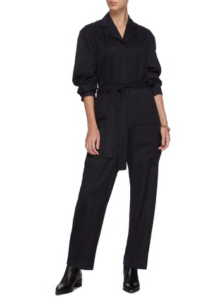 Figure View - Click To Enlarge - LOW CLASSIC - Pocket jumpsuit