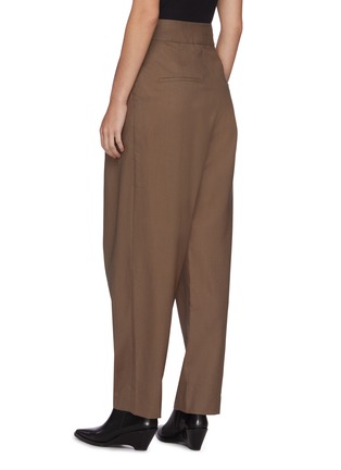 Back View - Click To Enlarge - LOW CLASSIC - Pleated tailored pants