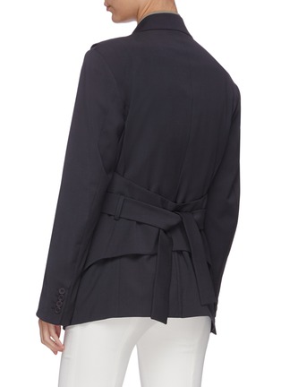 Back View - Click To Enlarge - LOW CLASSIC - Layered blazer