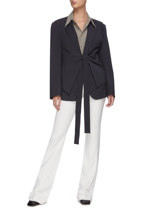 Figure View - Click To Enlarge - LOW CLASSIC - Layered blazer
