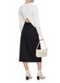 Figure View - Click To Enlarge - LOW CLASSIC - Pleated wrap midi skirt